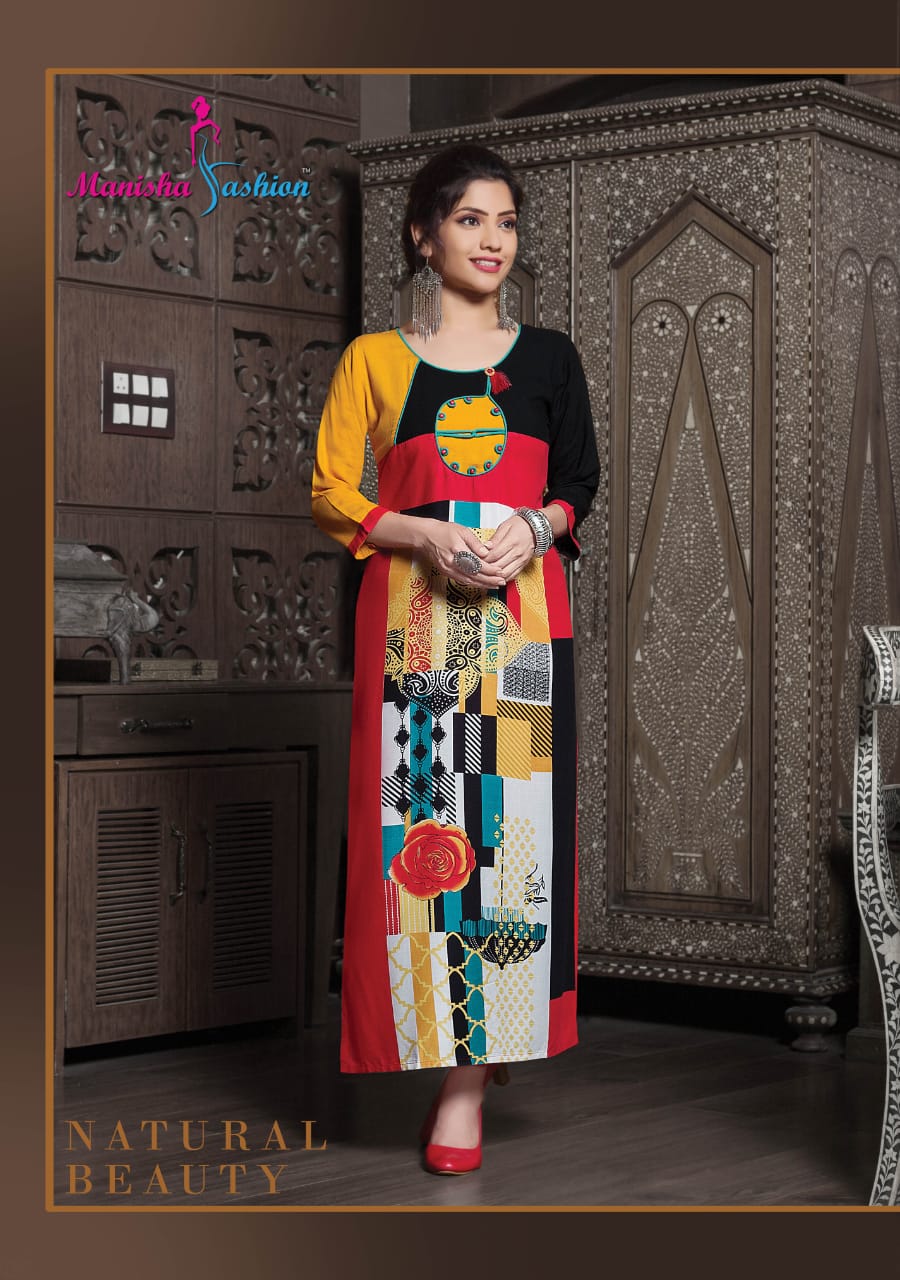 Melody Vol-2 Manisha Fashion Designer Rayon Kurti Melody Vol-2 Manisha Fashion Designer Rayon Kurti